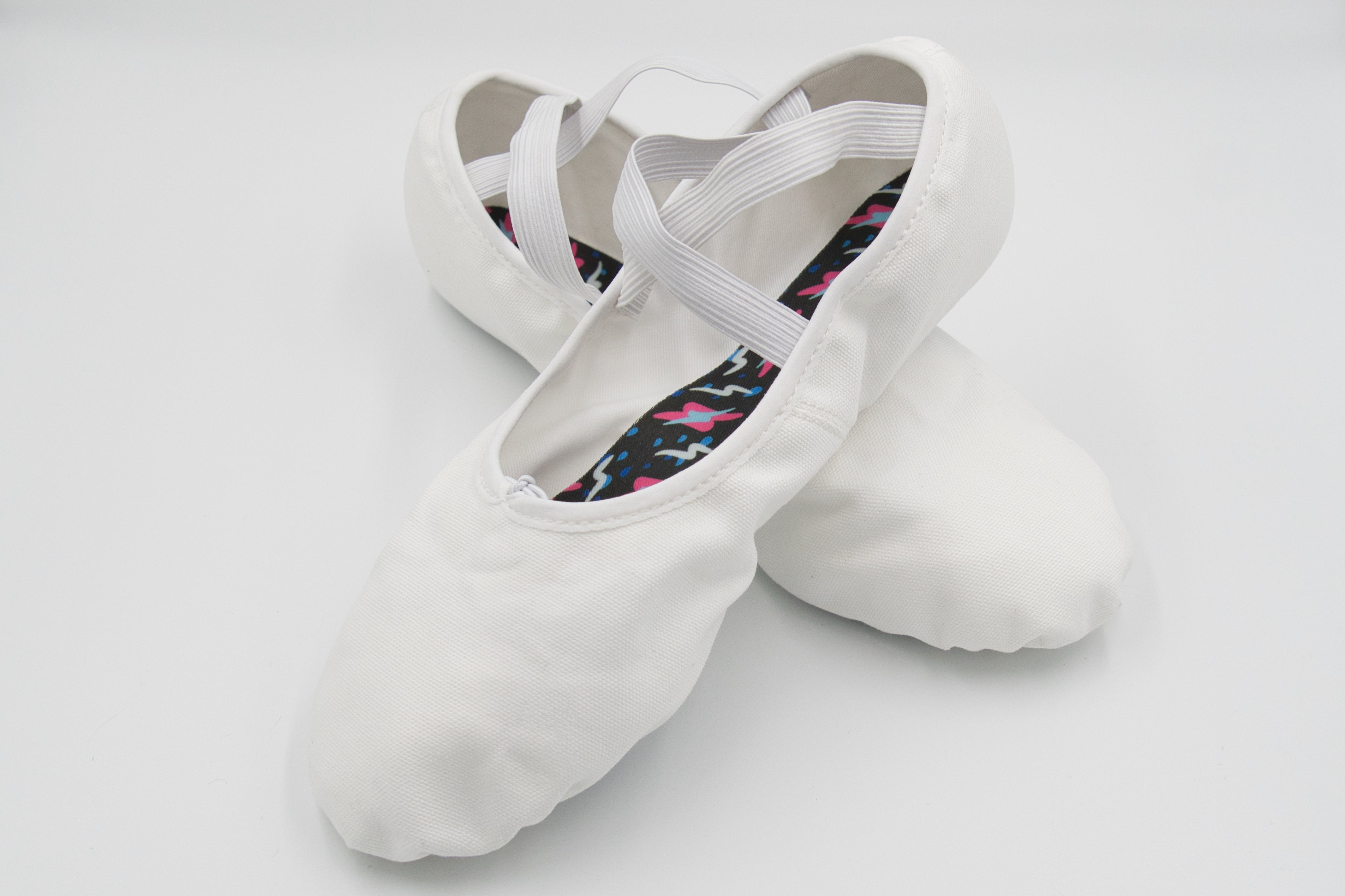 ORZA Pro 2.0 Ballet Shoe Men's White Canvas