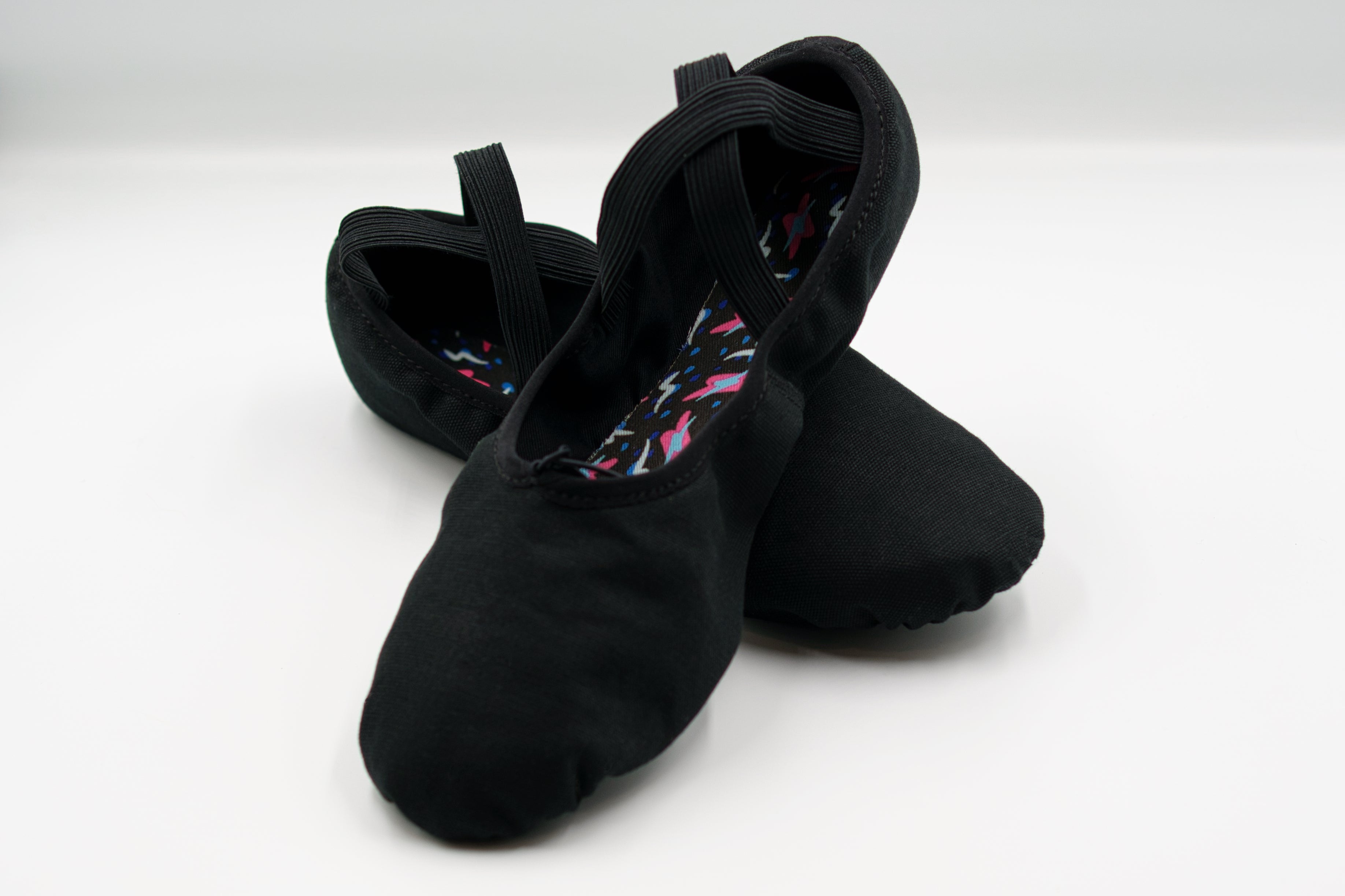 ORZA Pro 2.0 Black Canvas Ballet Shoe