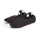 Ballet Shoe Men's Black Canvas
