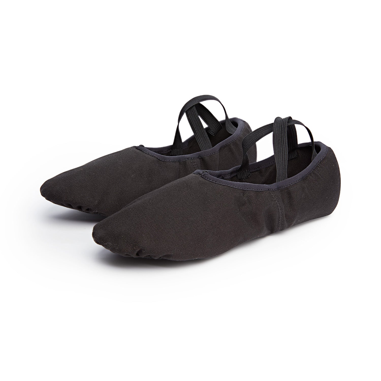 Ballet Shoe Men's Black Canvas