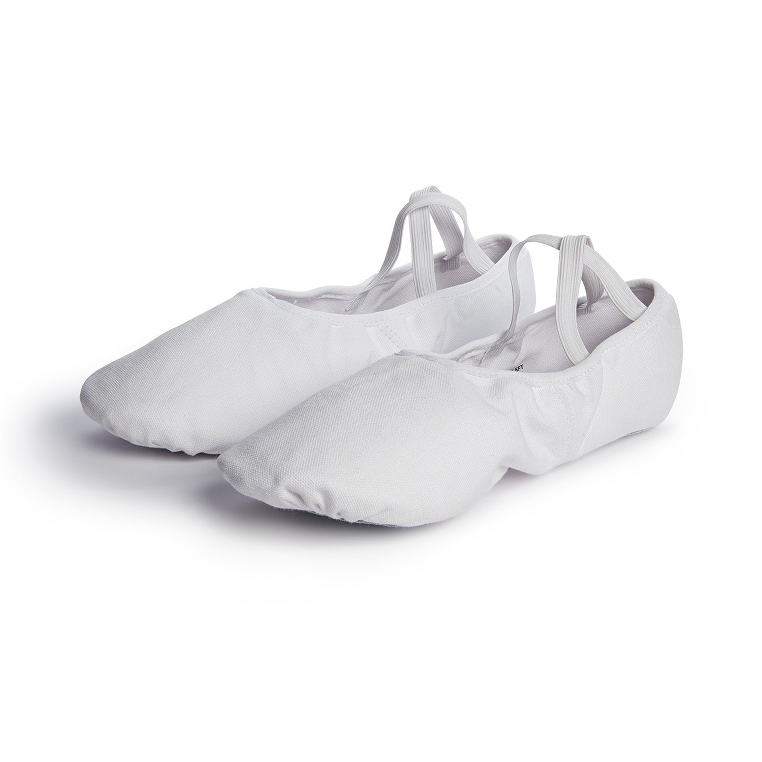 Orza Pro One Ballet Shoe Men's White Canvas