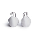 Orza Pro One Ballet Shoe Men's White Canvas