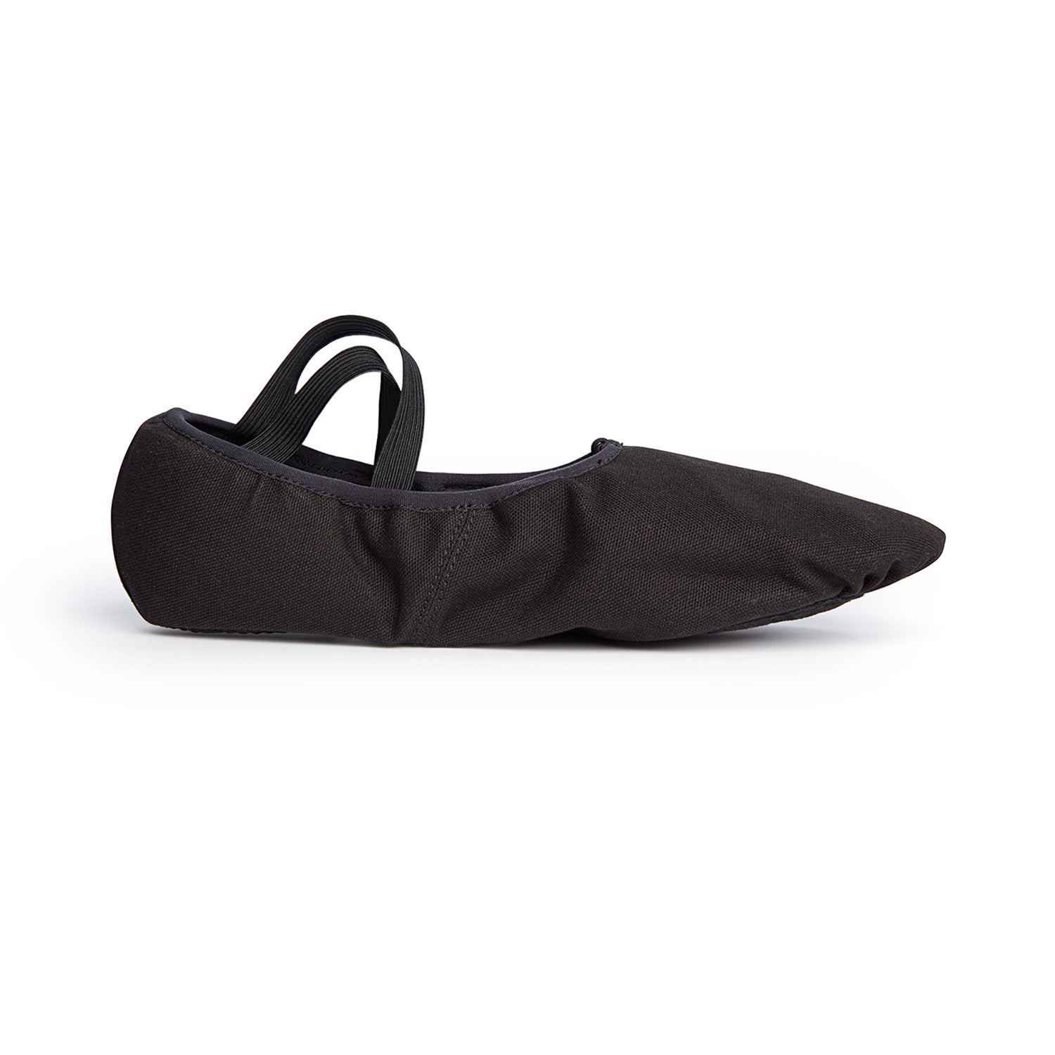 Ballet Shoe Men's Black Canvas