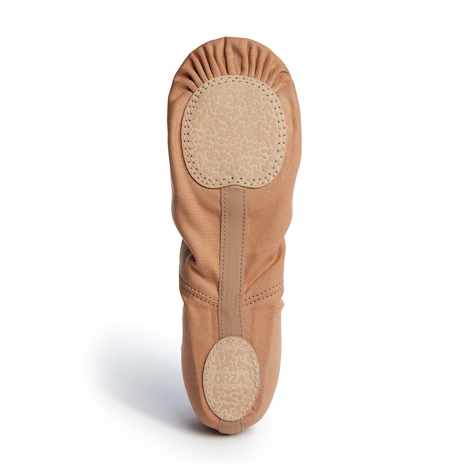 Orza Pro One Ballet Shoe Men's Medium Beige Canvas