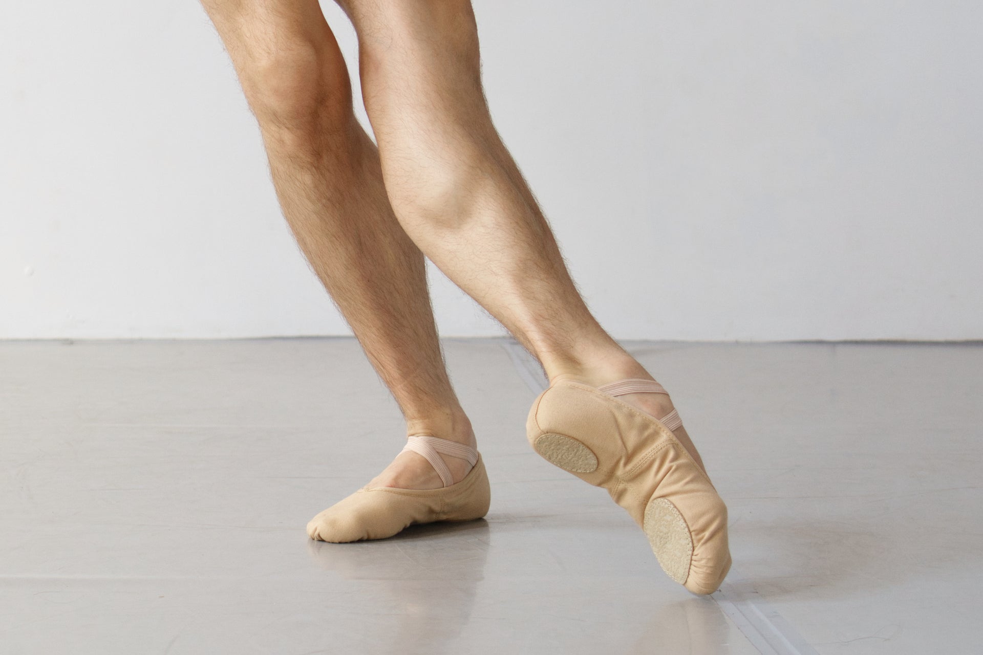 Performa herenballetschoenen van stretchcanvas - Main Image